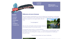 Desktop Screenshot of forellen-vom-springborn.de